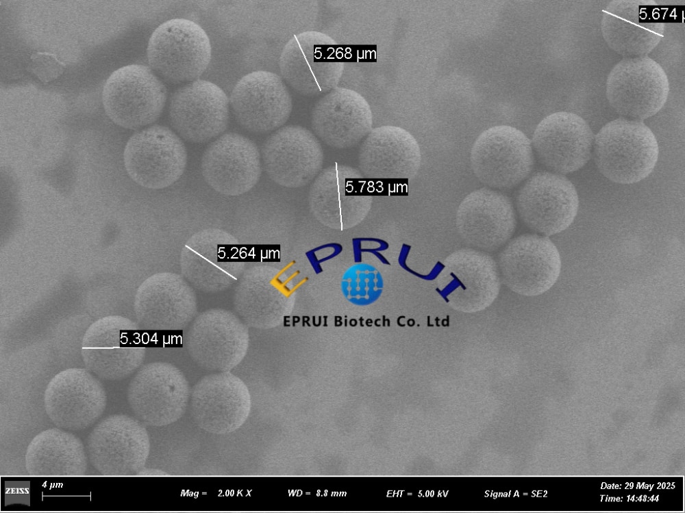 porous silica microspheres