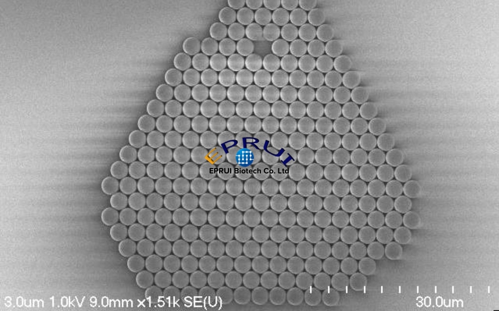 Calibration Wafer Standards Use PSL Particles